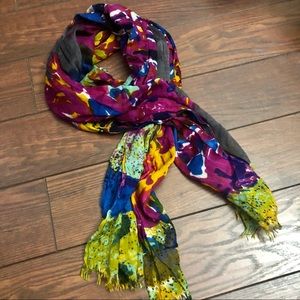 Multicolored scarf